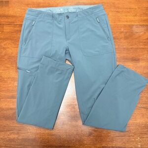 Mountain Hardwear Women's Size 6 30 Gray Outdoor Hiking Pants Zip Pockets
